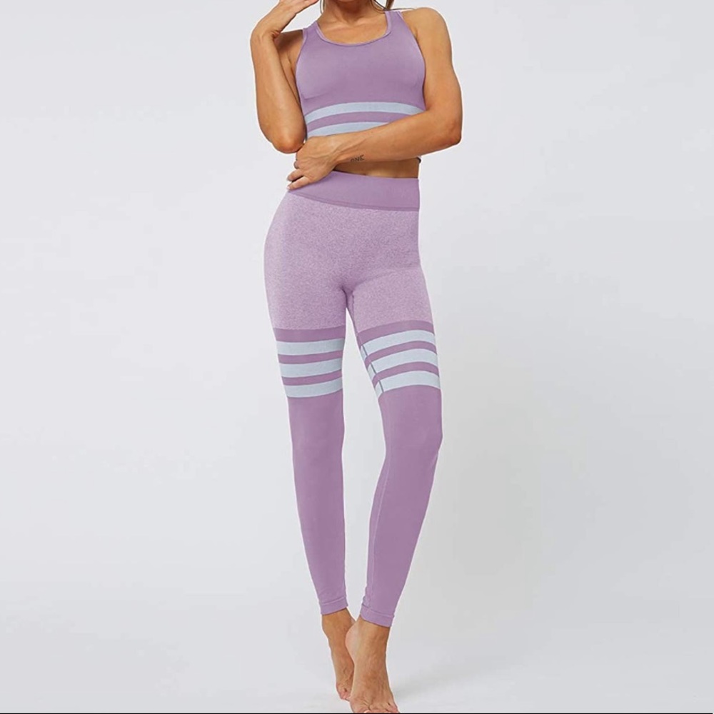 NEW Yoga Set Purple - Picture 5 of 6